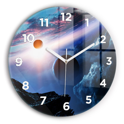 Horloge ronde Grande galaxie