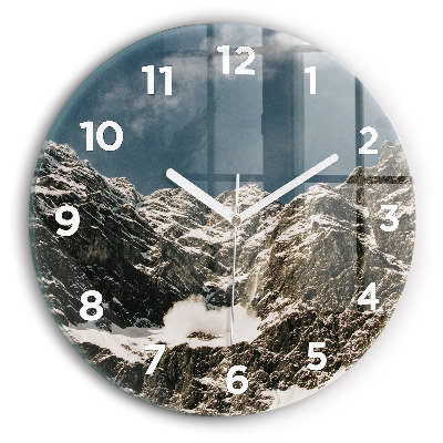 Horloge ronde Monts Watzmann