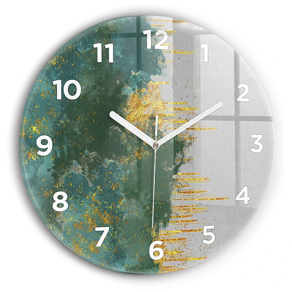 Horloge ronde murale Motif décoratif