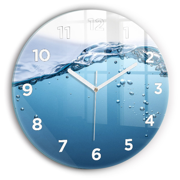 Horloge ronde Vue sous-marine