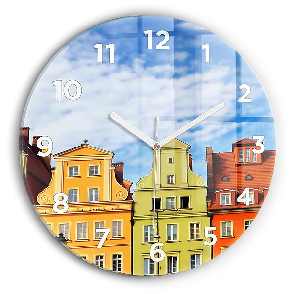 Horloge ronde Wroclaw - Vieille ville