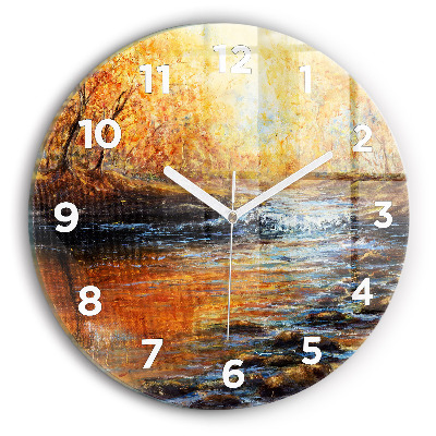 Horloge ronde Beaux-arts