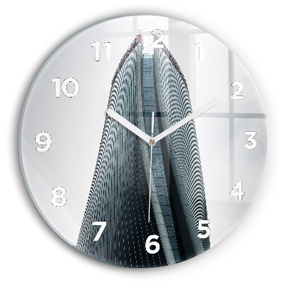Horloge ronde murale Gratte-ciel de Milan