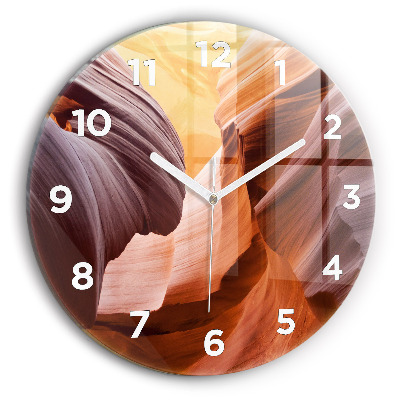 Horloge ronde Canyon d'Antilope
