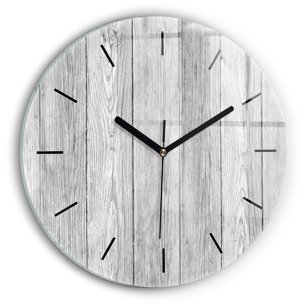 Panneaux en bois Pendule murale ronde