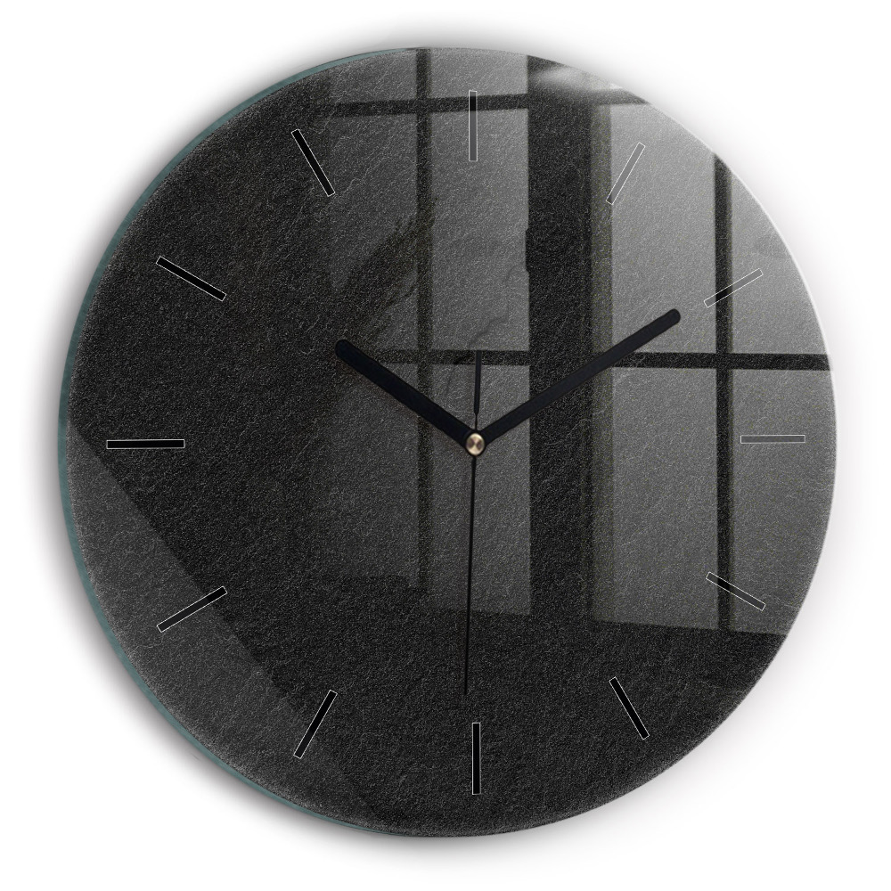 Rocher sombre Horloge ronde