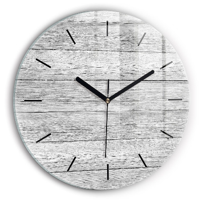 Panneaux en bois Horloge ronde