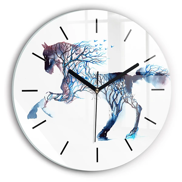 Nature de l'animal Horloge ronde murale