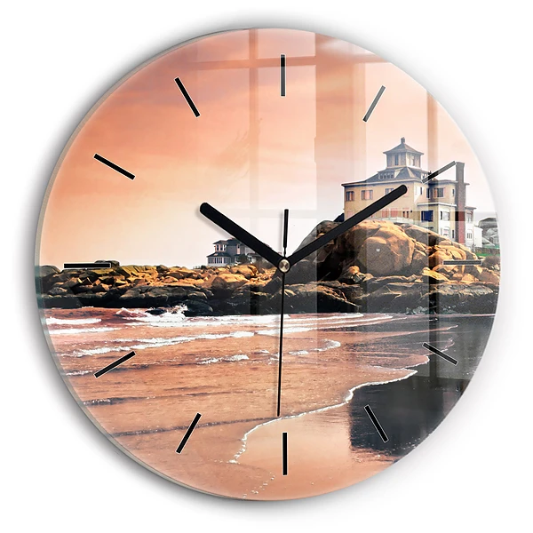 Côte de Sherman Horloge ronde