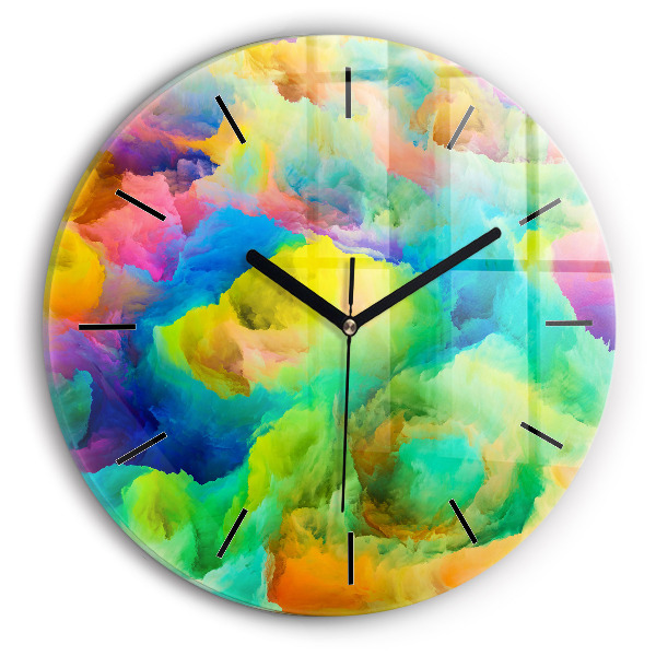 Texture fractale Horloge ronde