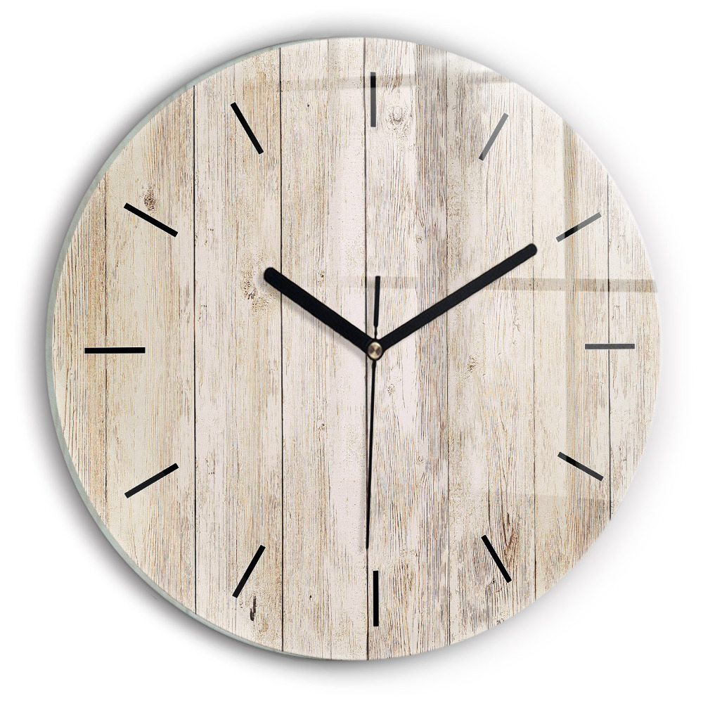 Panneaux en bois Pendule murale ronde