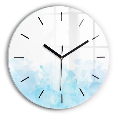 Taches peintes Pendule murale ronde