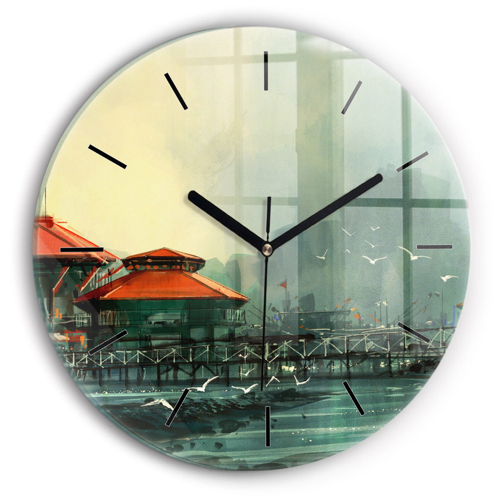 Village de pêcheurs Horloge ronde