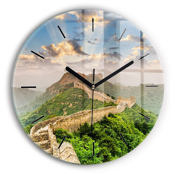 Grande Muraille de Chine Horloge ronde