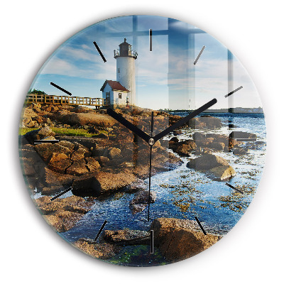 Phare d'Annisquam Horloge ronde murale