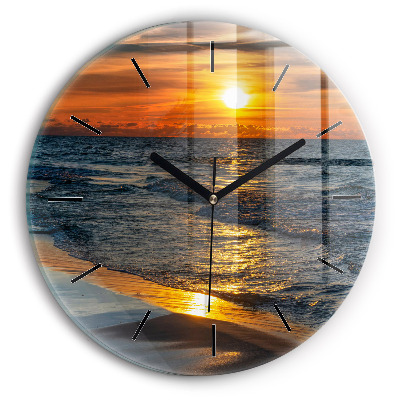 Władysławowo Mer Baltique Pendule murale ronde