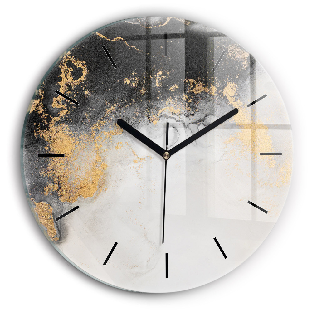 Marbre artistique Horloge ronde
