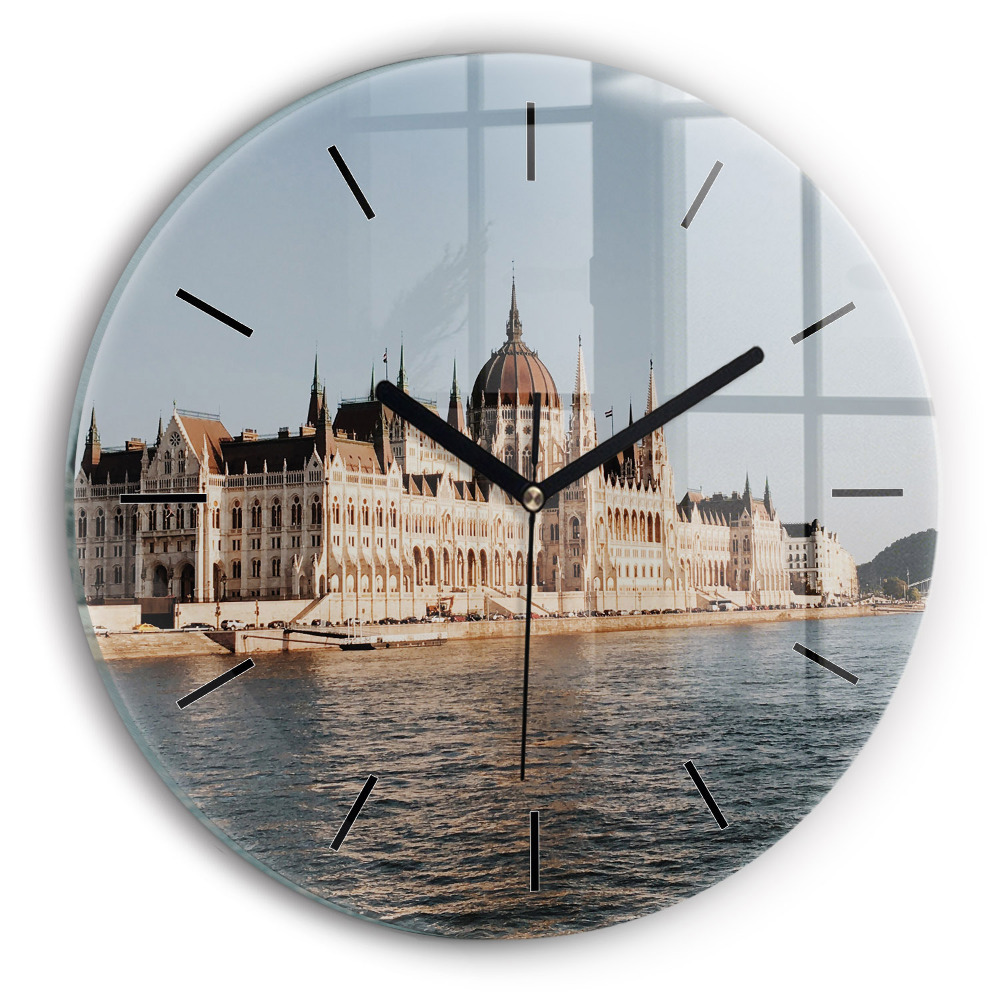 Parlement à Budapest Horloge ronde murale