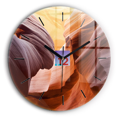Canyon d'Antilope Horloge ronde