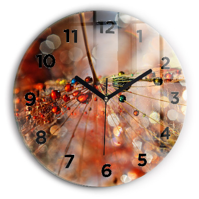 Horloge ronde Souffleur avec rosée