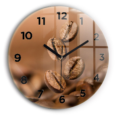 Pendule murale ronde Couleurs abstraites