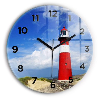Horloge ronde murale Phare