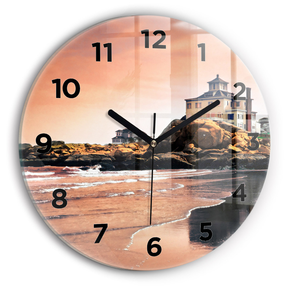 Horloge ronde Côte de Sherman