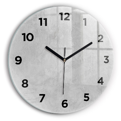 Horloge ronde murale Mur de pierre