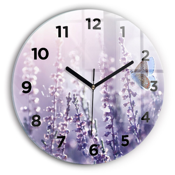Horloge ronde murale Abstraction