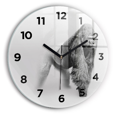 Horloge ronde murale Collection d'art animalier