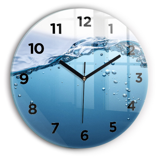 Horloge ronde Vue sous-marine