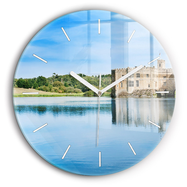 Horloge ronde murale 60 cm Château de Leeds