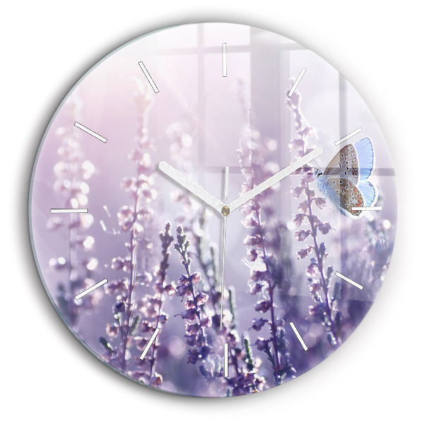 Horloge ronde murale 60 cm Abstraction