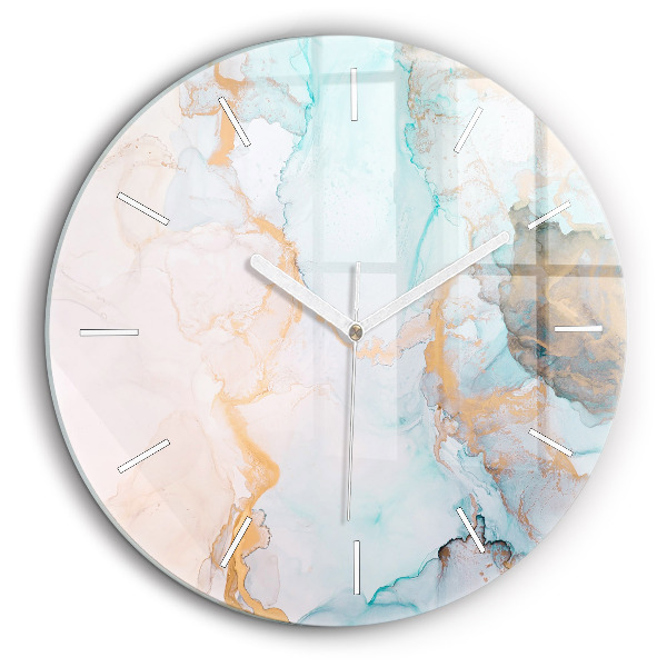 Horloge ronde murale 60 cm Image abstraite