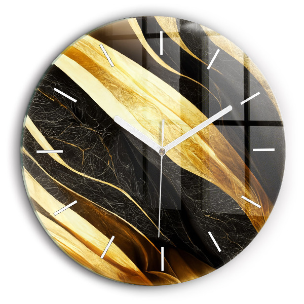 Horloge ronde murale 60 cm Abstraction élégante