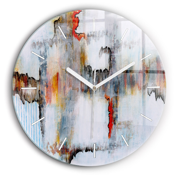 Horloge ronde 60 cm Abstraction