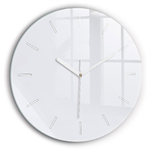 Horloge ronde 60 cm Blanc