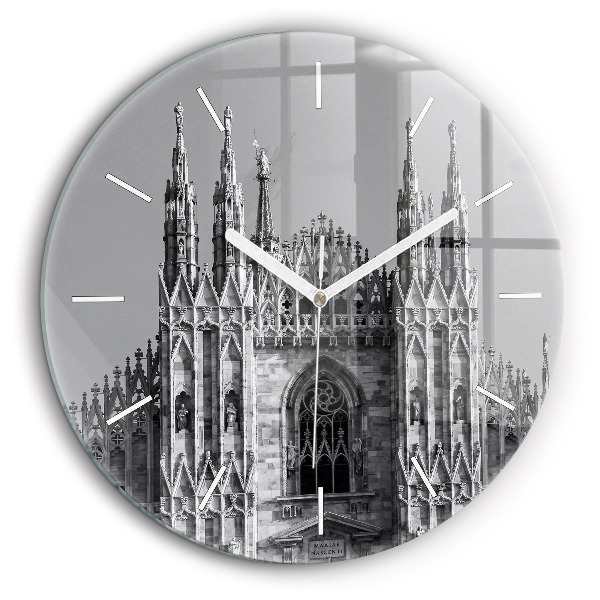 Horloge ronde 60 cm Cathédrale Duomo Di Milano