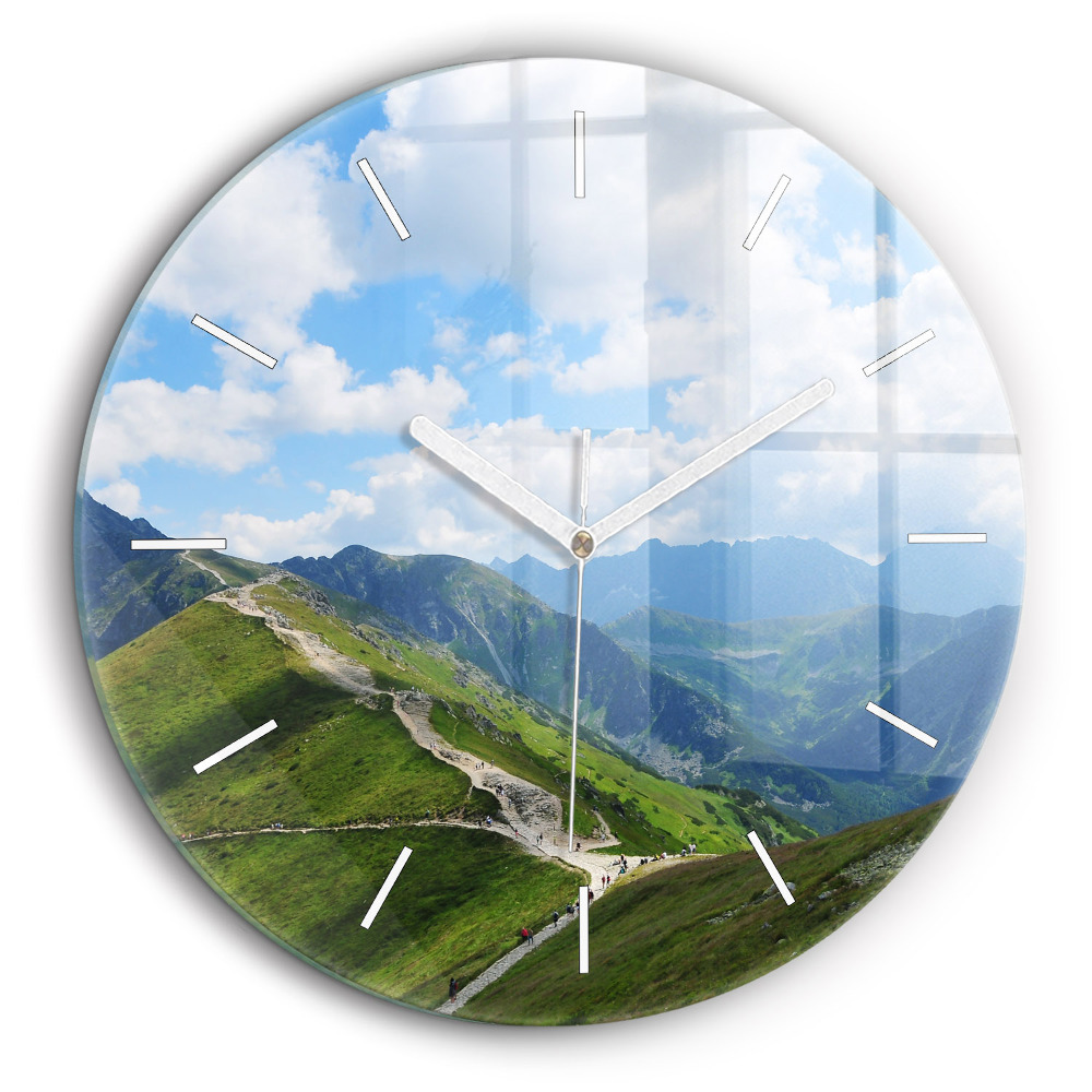 Horloge ronde murale 60 cm Kasprowy Wierch Zakopane