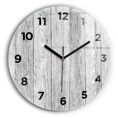 Panneaux en bois Pendule murale ronde 60 cm