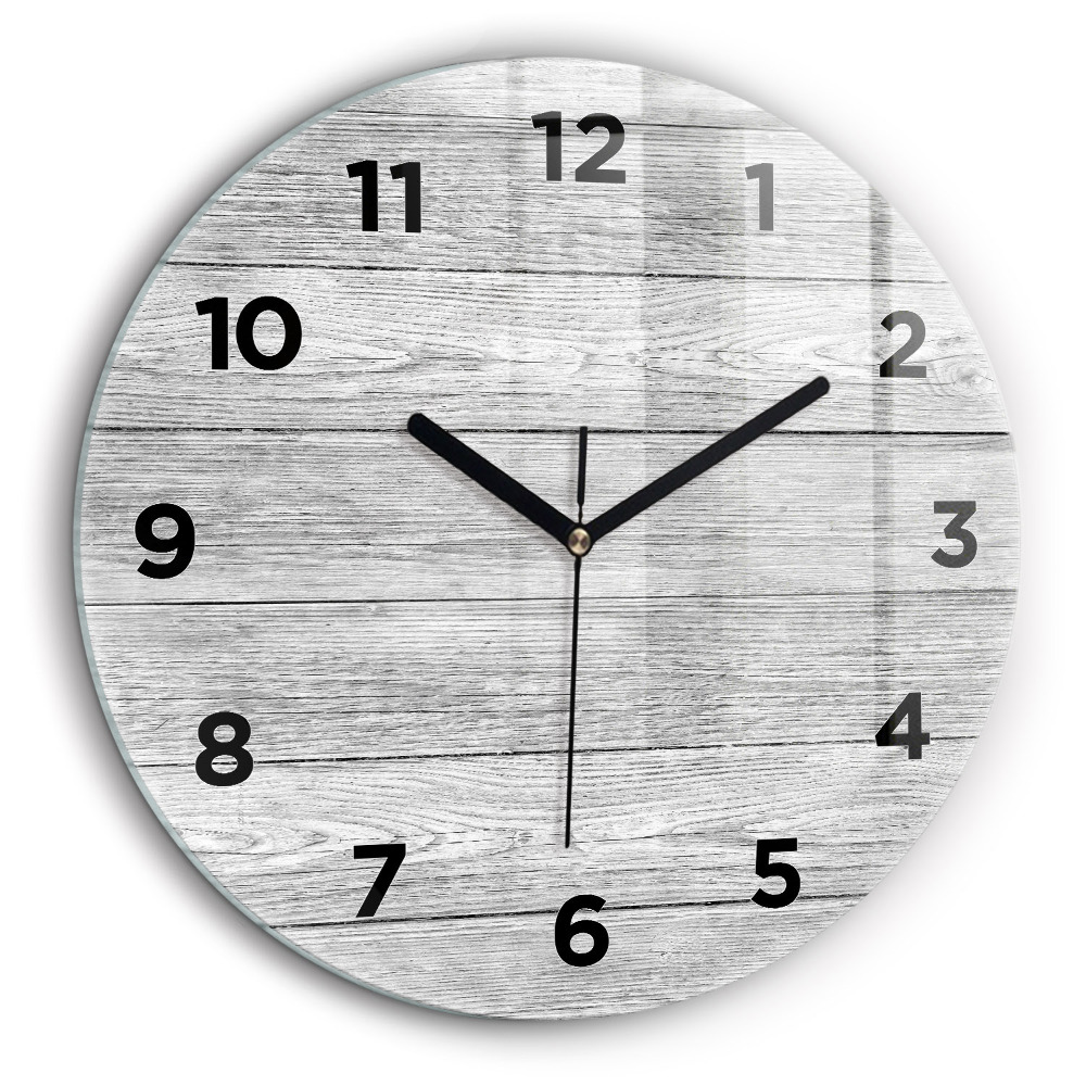 Panneaux en bois Horloge ronde 60 cm