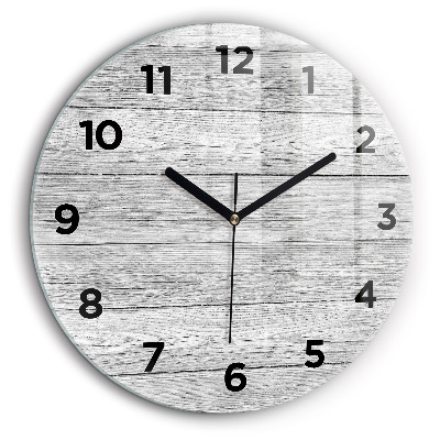 Panneaux en bois Horloge ronde 60 cm