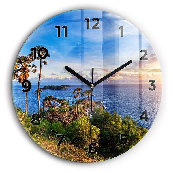 Phuket en Thaïlande Horloge ronde 60 cm