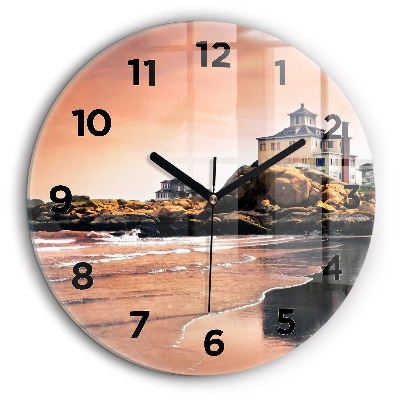 Côte de Sherman Horloge ronde 60 cm