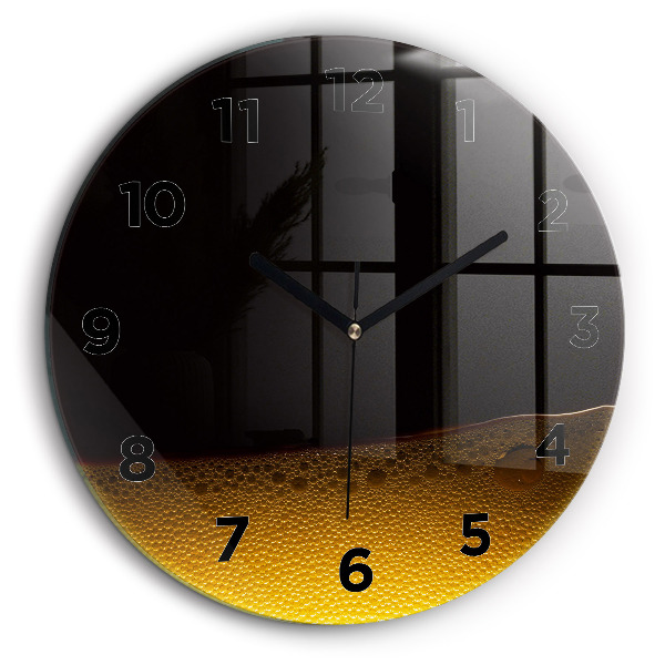 Jus d'orange Horloge ronde murale 60 cm