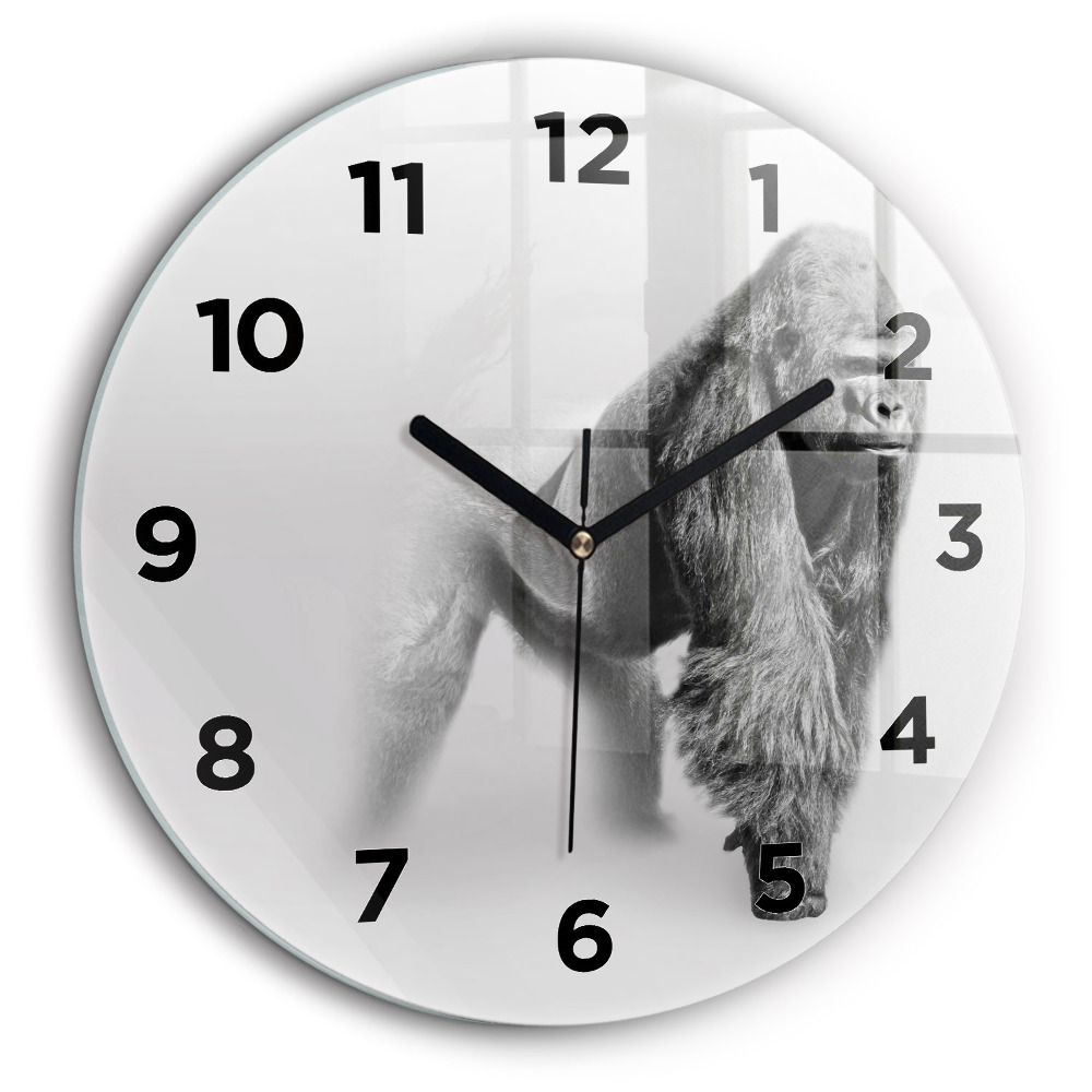 Collection d'art animalier Horloge ronde murale 60 cm