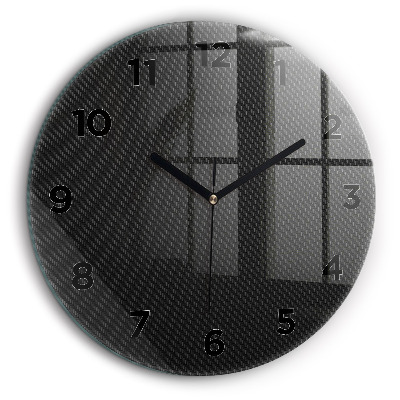 Abstrait sombre Horloge ronde murale 60 cm