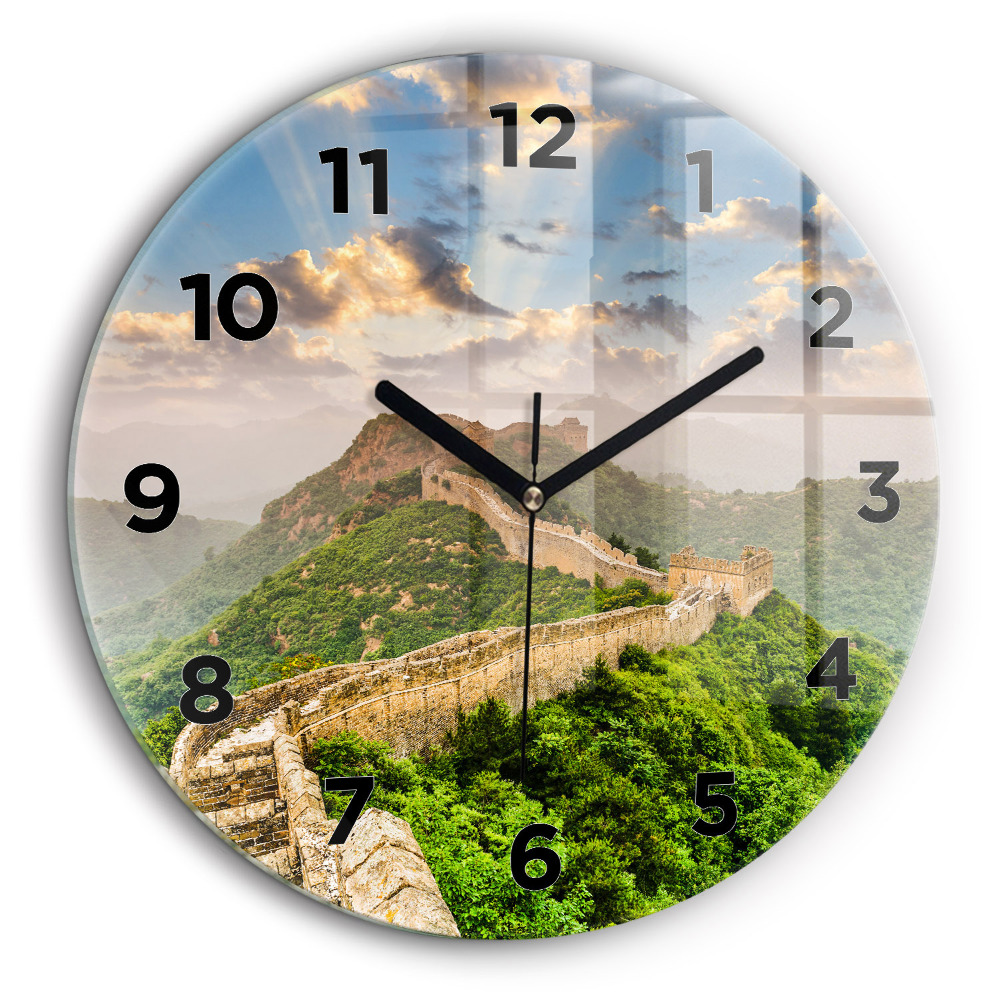 Grande Muraille de Chine Horloge ronde 60 cm