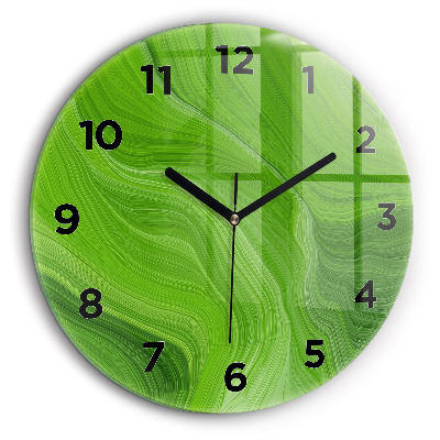 Vagues modernes Horloge ronde murale 60 cm