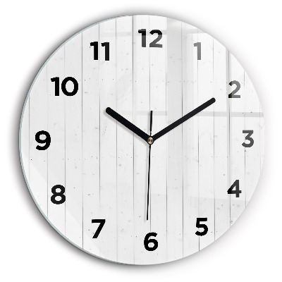 Panneaux en bois Pendule murale ronde 60 cm